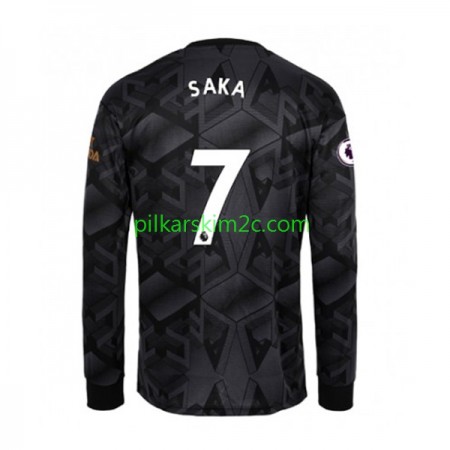 Koszulka Arsenal Bukayo Saka 7 Precz 2022/23 Koszulki Piłkarskie(L/S)